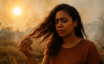 Tempo seco em Palmas exige mudanças na rotina capilar veja como proteger os fios da desidratação e da poeira 2 cabeloss